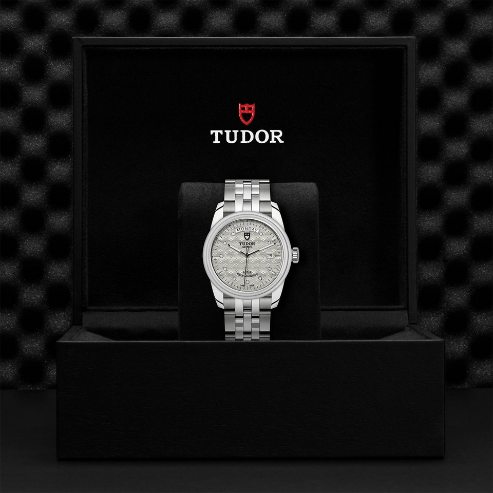 tudor TUDOR Glamour Date+Day M56000-0004 ราคา ที่นำสว่าง thailand bangkok