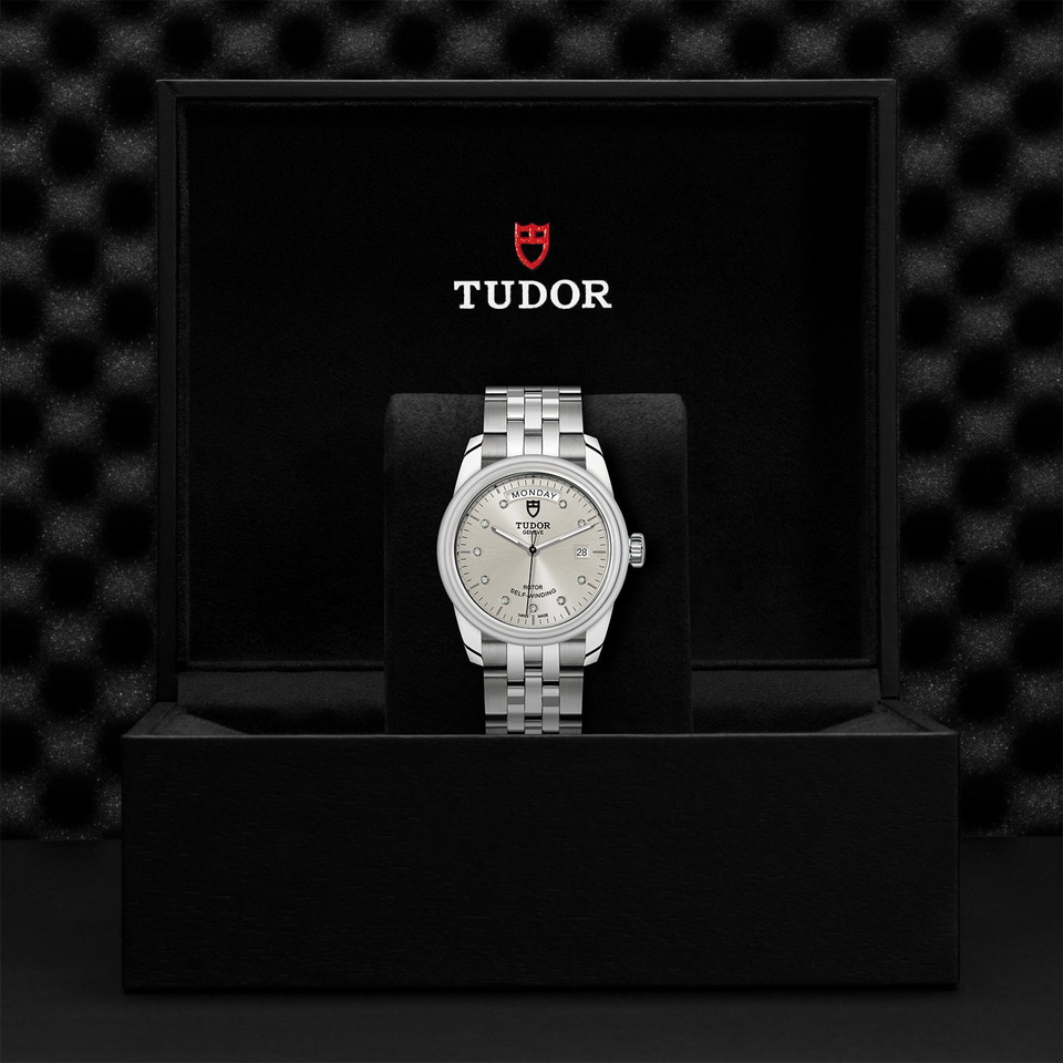 tudor TUDOR Glamour Date+Day M56000-0006 ราคา ที่นำสว่าง thailand bangkok