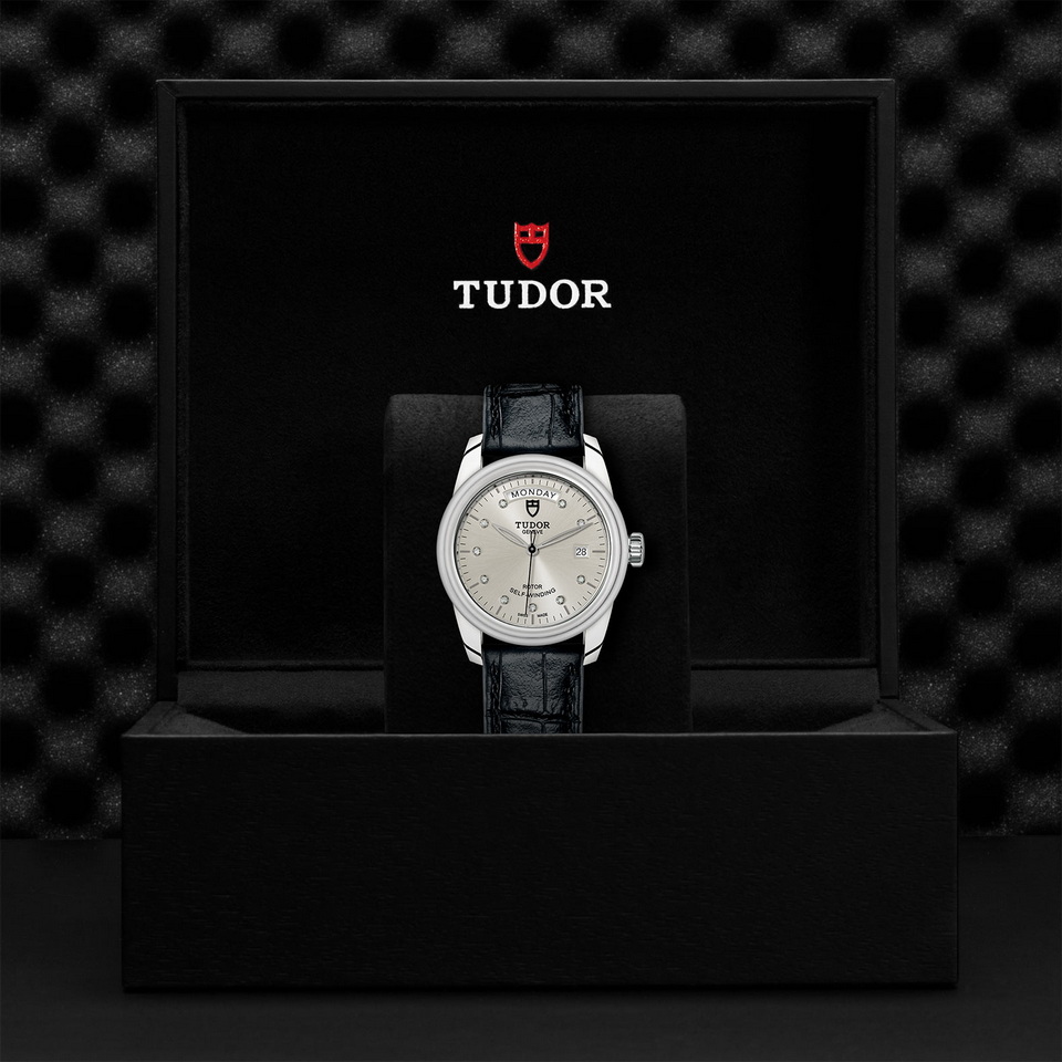 tudor TUDOR Glamour Date+Day M56000-0028 ราคา ที่นำสว่าง thailand bangkok
