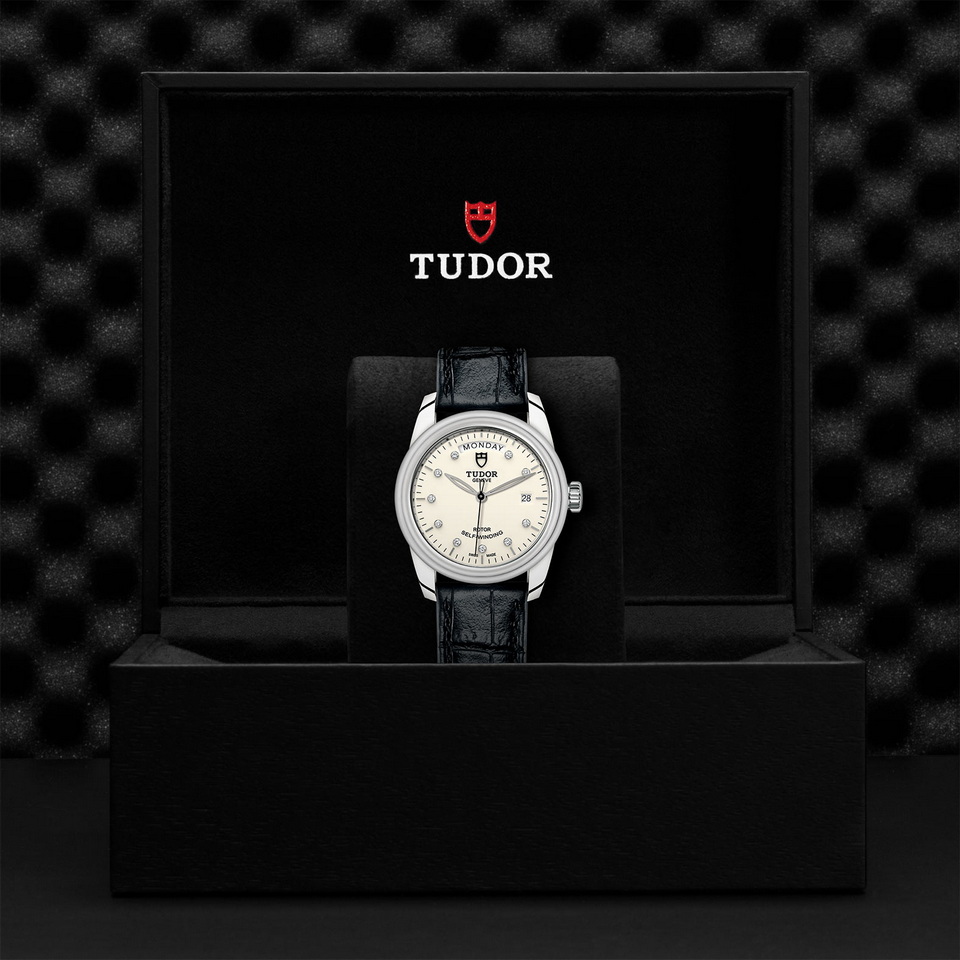 tudor TUDOR Glamour Date+Day M56000-0184 ราคา ที่นำสว่าง thailand bangkok