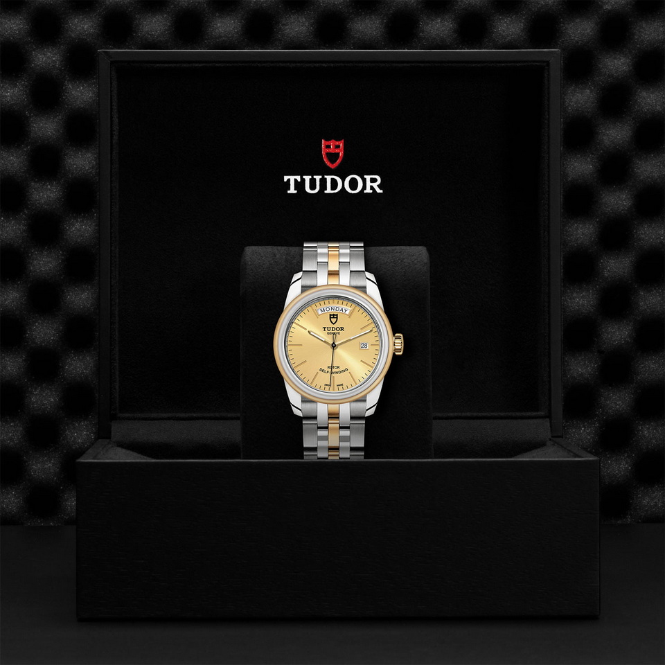 tudor TUDOR Glamour Date+Day M56003-0005 ราคา ที่นำสว่าง thailand bangkok