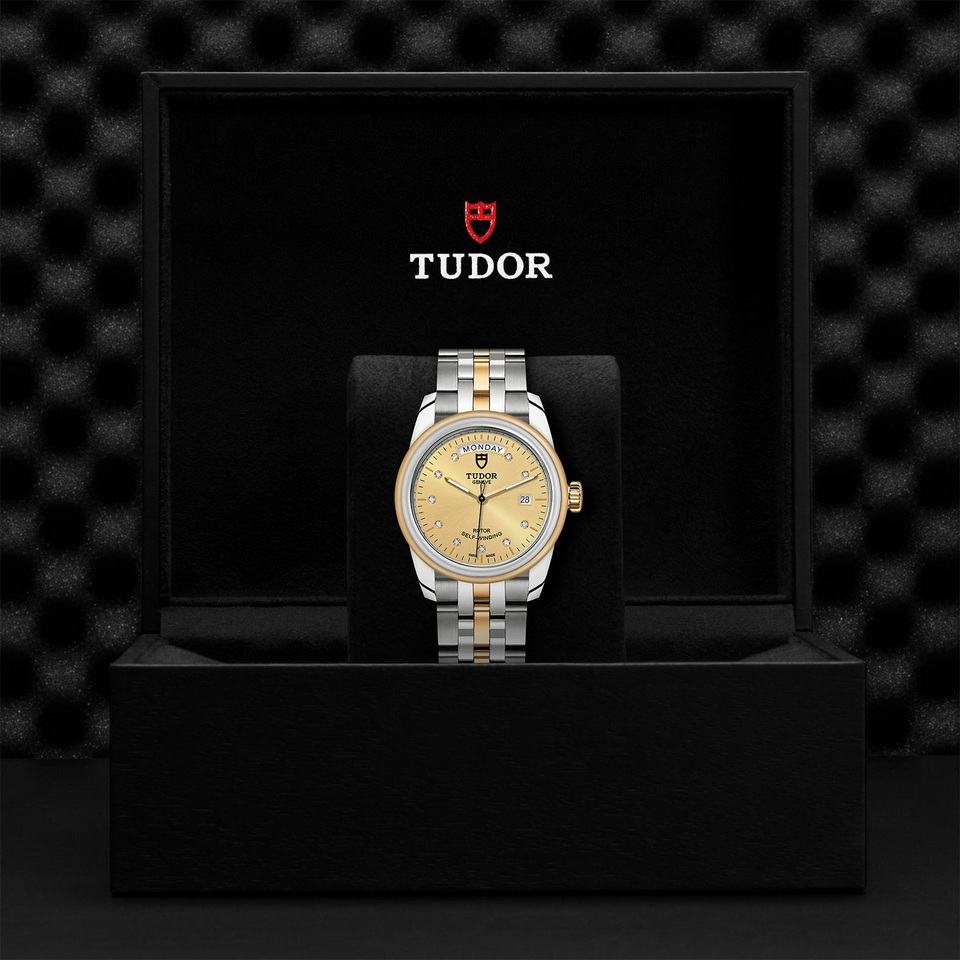 tudor TUDOR Glamour Date+Day M56003-0006 ราคา ที่นำสว่าง thailand bangkok