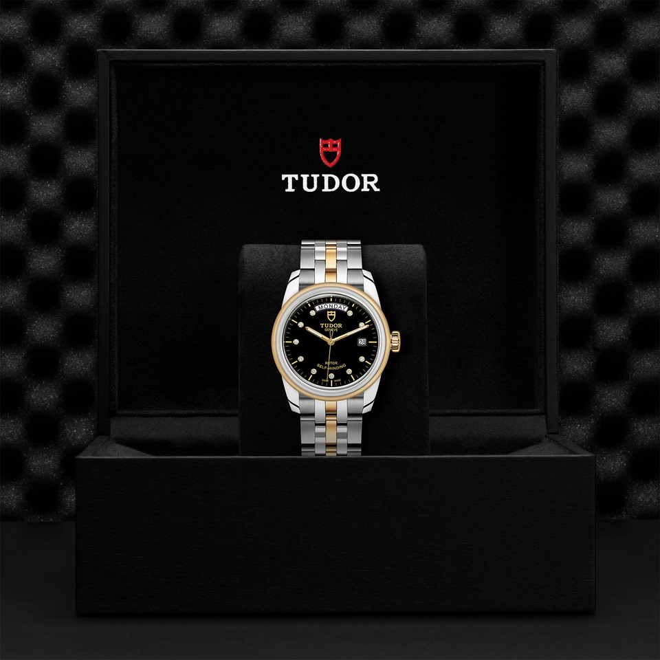 tudor TUDOR Glamour Date+Day M56003-0008 ราคา ที่นำสว่าง thailand bangkok