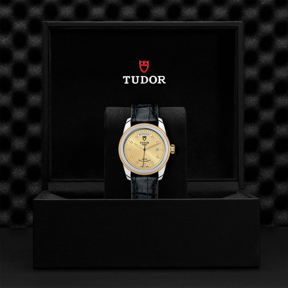tudor TUDOR Glamour Date+Day M56003-0035 ราคา ที่นำสว่าง thailand bangkok
