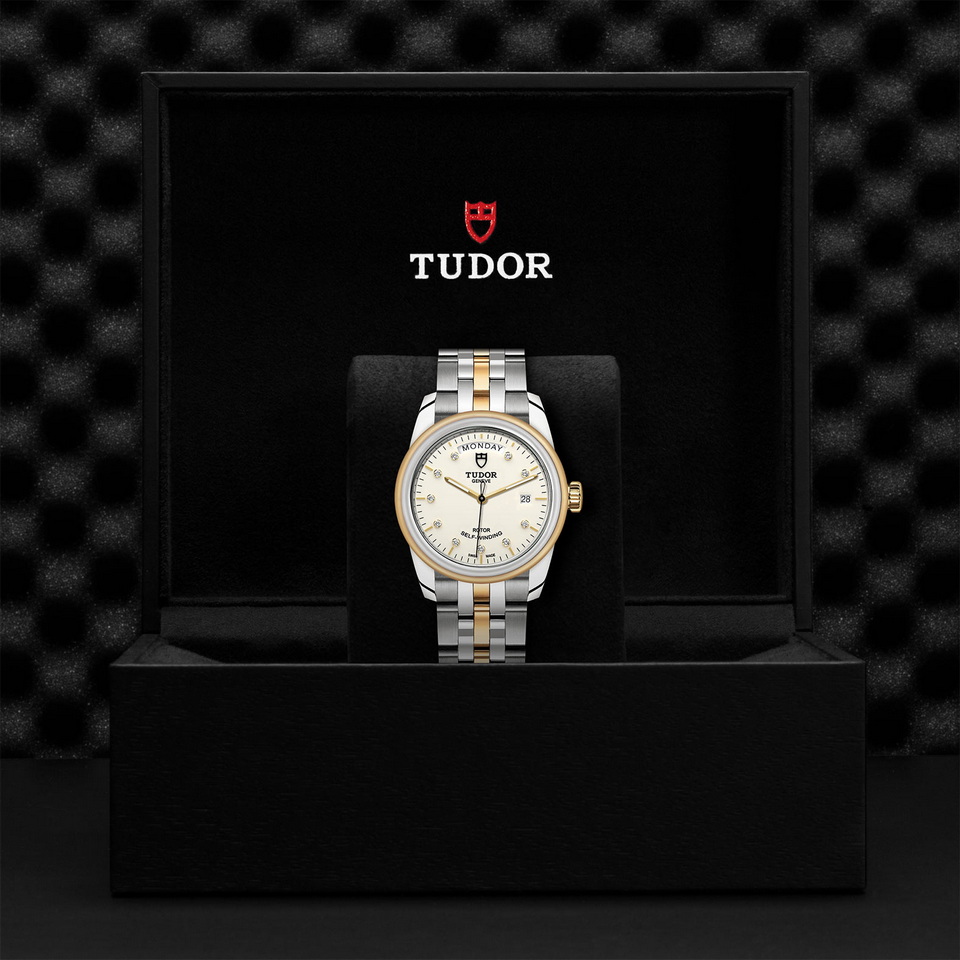 tudor TUDOR Glamour Date+Day M56003-0113 ราคา ที่นำสว่าง thailand bangkok
