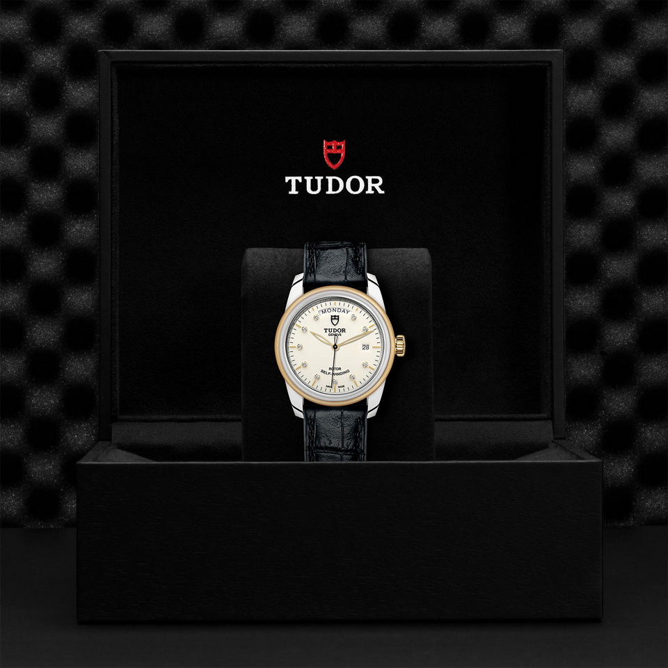 tudor TUDOR Glamour Date+Day M56003-0115 ราคา ที่นำสว่าง thailand bangkok