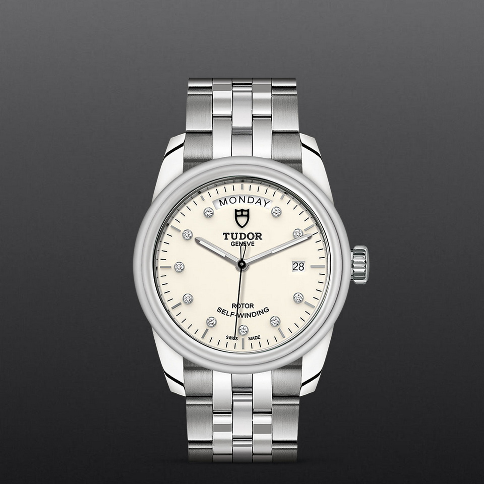 tudor TUDOR Glamour Date+Day M56000-0182 ราคา ที่นำสว่าง thailand bangkok