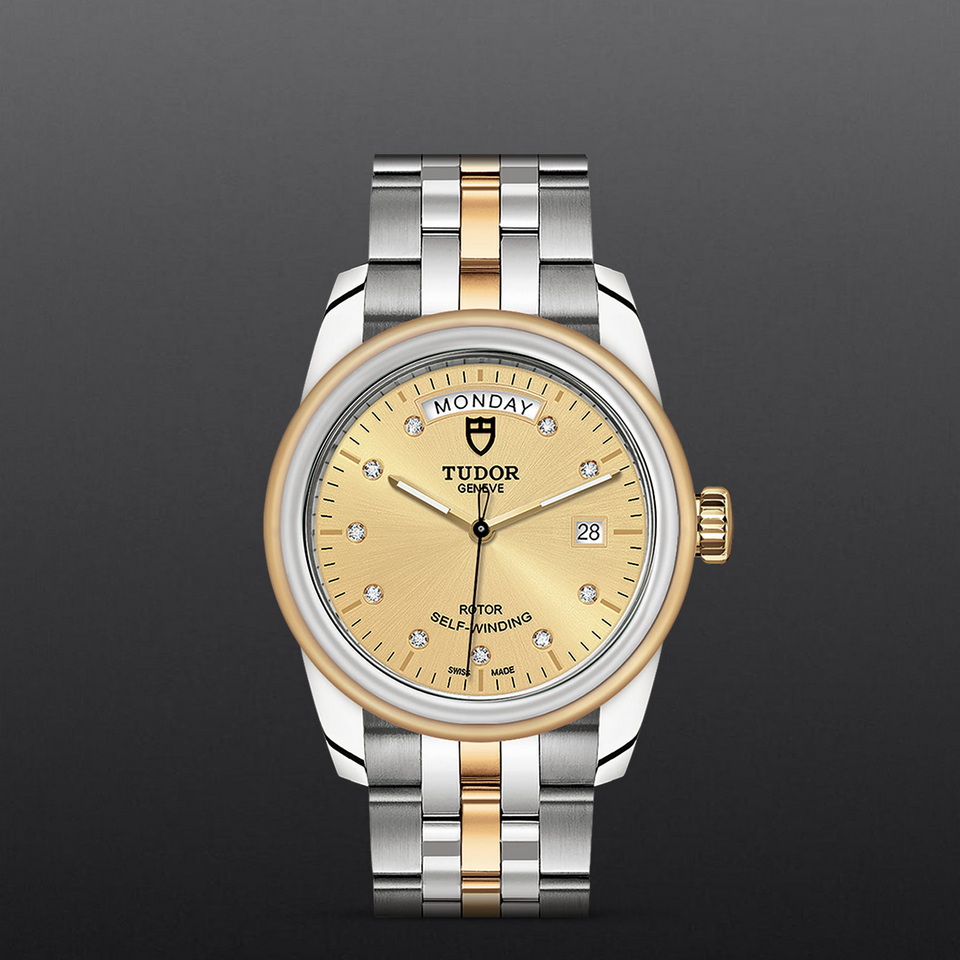 tudor TUDOR Glamour Date+Day M56003-0006 ราคา ที่นำสว่าง thailand bangkok