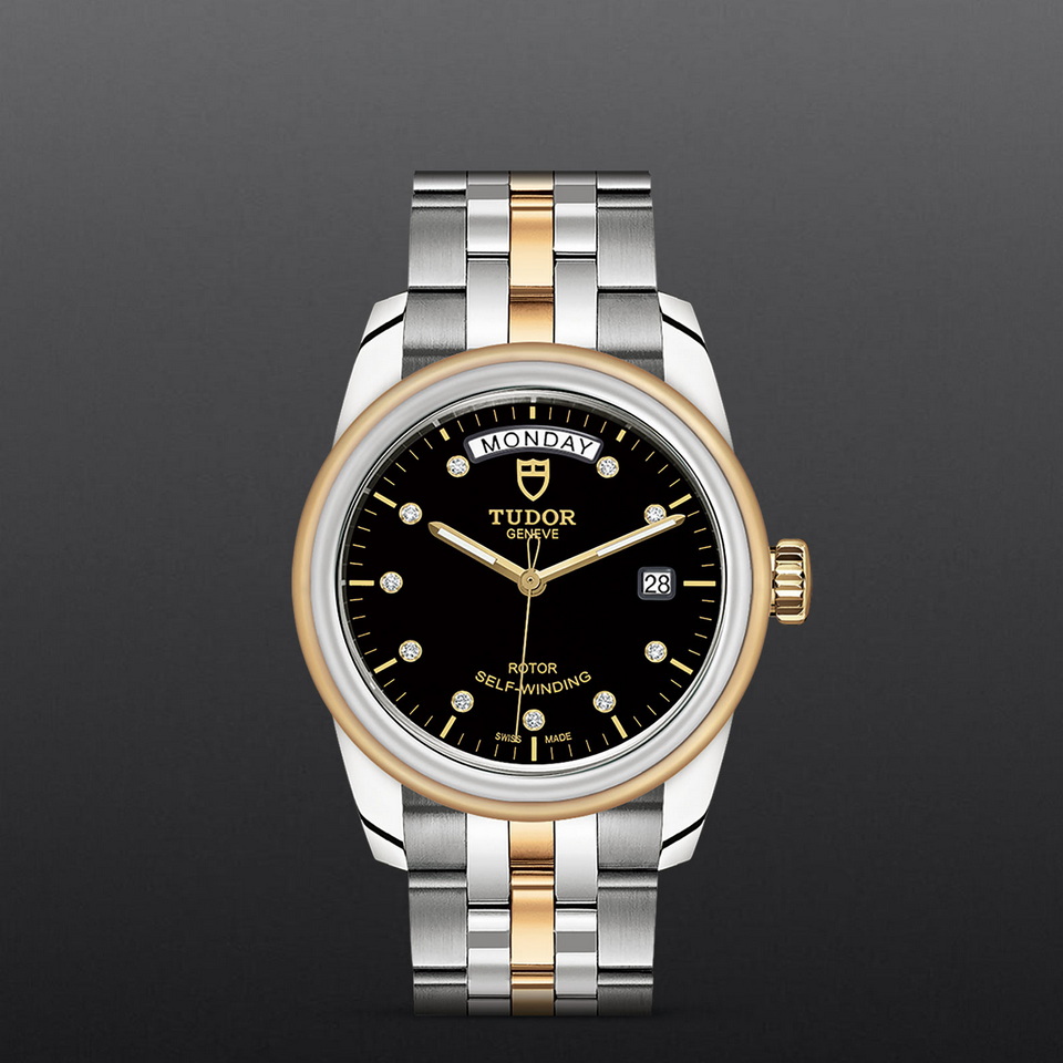 tudor TUDOR Glamour Date+Day M56003-0008 ราคา ที่นำสว่าง thailand bangkok