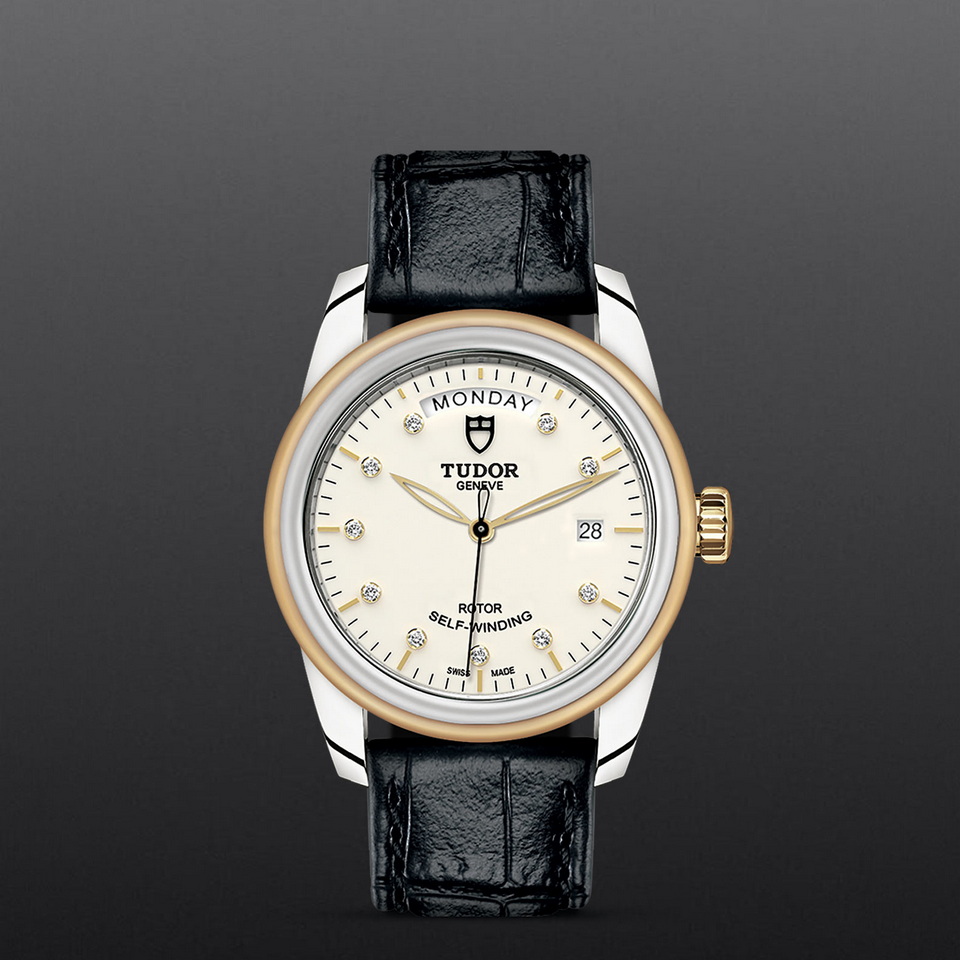 tudor TUDOR Glamour Date+Day M56003-0115 ราคา ที่นำสว่าง thailand bangkok