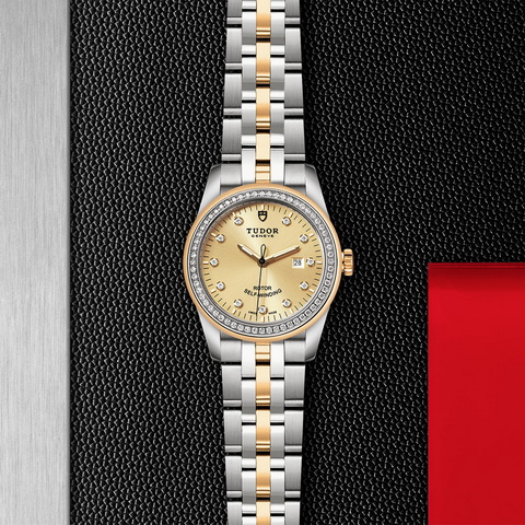 tudor TUDOR Glamour Date M53023-0021 ราคา ที่นำสว่าง thailand bangkok