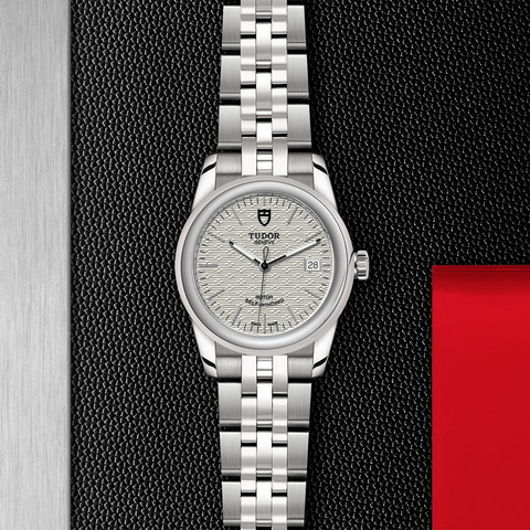 tudor TUDOR Glamour Date M55000-0003 ราคา ที่นำสว่าง thailand bangkok