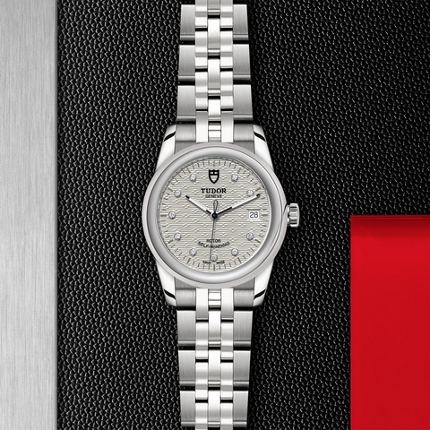 tudor TUDOR Glamour Date M55000-0004 ราคา ที่นำสว่าง thailand bangkok
