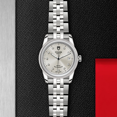 tudor TUDOR Glamour Date M55000-0006 ราคา ที่นำสว่าง thailand bangkok