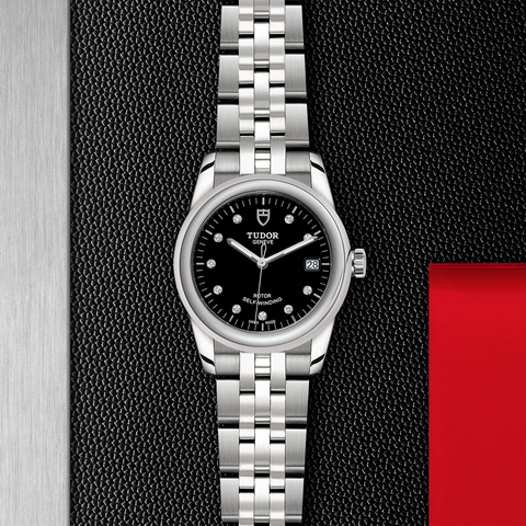 tudor TUDOR Glamour Date M55000-0008 ราคา ที่นำสว่าง thailand bangkok
