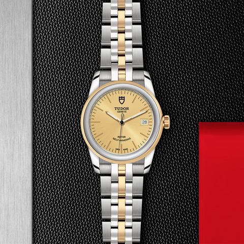 tudor TUDOR Glamour Date M55003-0005 ราคา ที่นำสว่าง thailand bangkok