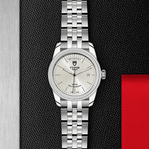 tudor TUDOR Glamour Date+Day M56000-0005 ราคา ที่นำสว่าง thailand bangkok