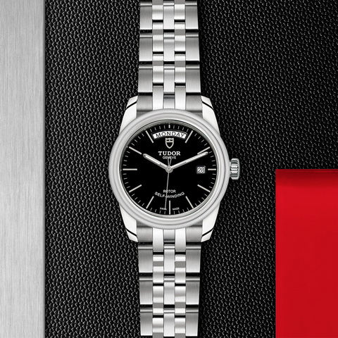 tudor TUDOR Glamour Date+Day M56000-0007 ราคา ที่นำสว่าง thailand bangkok