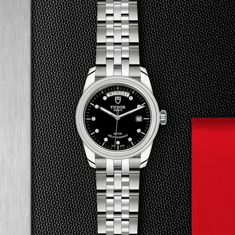 tudor TUDOR Glamour Date+Day M56000-0008 ราคา ที่นำสว่าง thailand bangkok