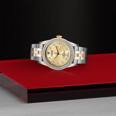 tudor TUDOR Glamour Date M53023-0021 ราคา ที่นำสว่าง thailand bangkok