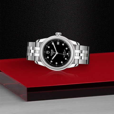 tudor TUDOR Glamour Date M55000-0008 ราคา ที่นำสว่าง thailand bangkok