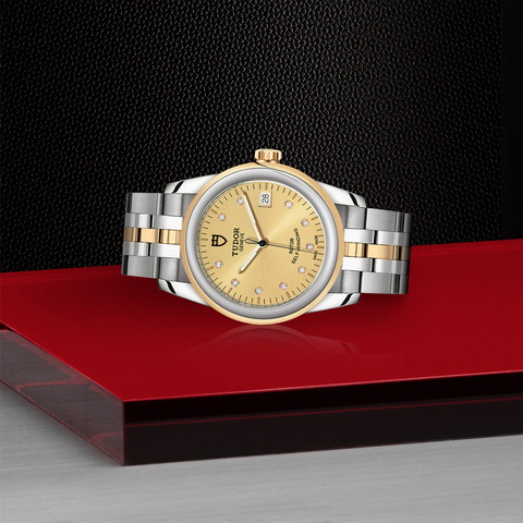 tudor TUDOR Glamour Date M55003-0006 ราคา ที่นำสว่าง thailand bangkok