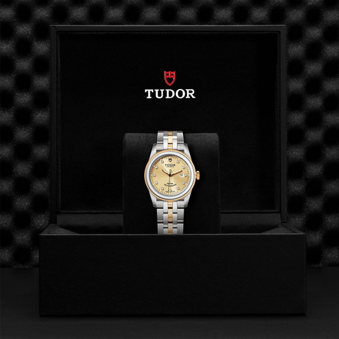 tudor TUDOR Glamour Date M53003-0006 ราคา ที่นำสว่าง thailand bangkok