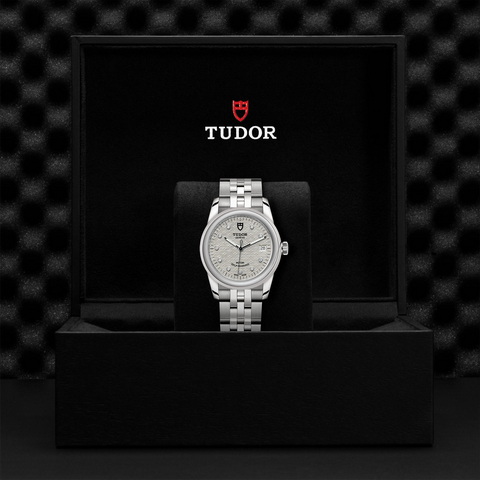 tudor TUDOR Glamour Date M55000-0004 ราคา ที่นำสว่าง thailand bangkok