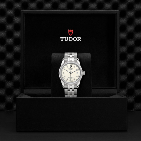 tudor TUDOR Glamour Date M55000-0104 ราคา ที่นำสว่าง thailand bangkok