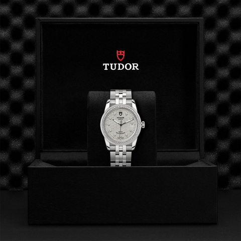 tudor TUDOR Glamour Date M55020-0001 ราคา ที่นำสว่าง thailand bangkok