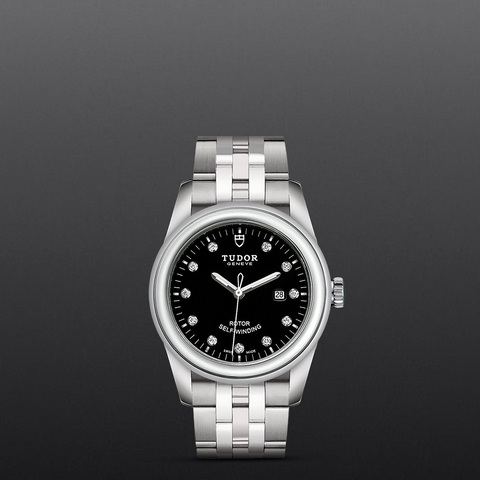 tudor TUDOR Glamour Date M53000-0001 ราคา ที่นำสว่าง thailand bangkok