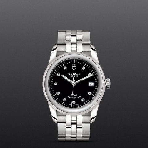 tudor TUDOR Glamour Date M55000-0008 ราคา ที่นำสว่าง thailand bangkok