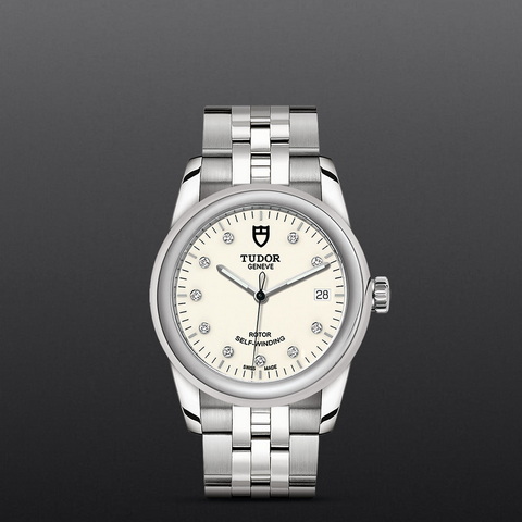 tudor TUDOR Glamour Date M55000-0104 ราคา ที่นำสว่าง thailand bangkok