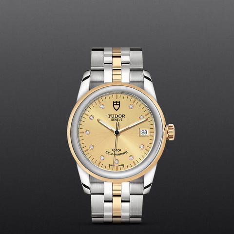 tudor TUDOR Glamour Date M55003-0006 ราคา ที่นำสว่าง thailand bangkok