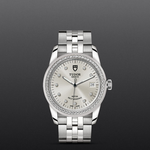 tudor TUDOR Glamour Date M55020-0003 ราคา ที่นำสว่าง thailand bangkok