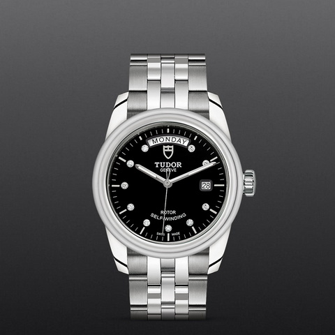 tudor TUDOR Glamour Date+Day M56000-0008 ราคา ที่นำสว่าง thailand bangkok