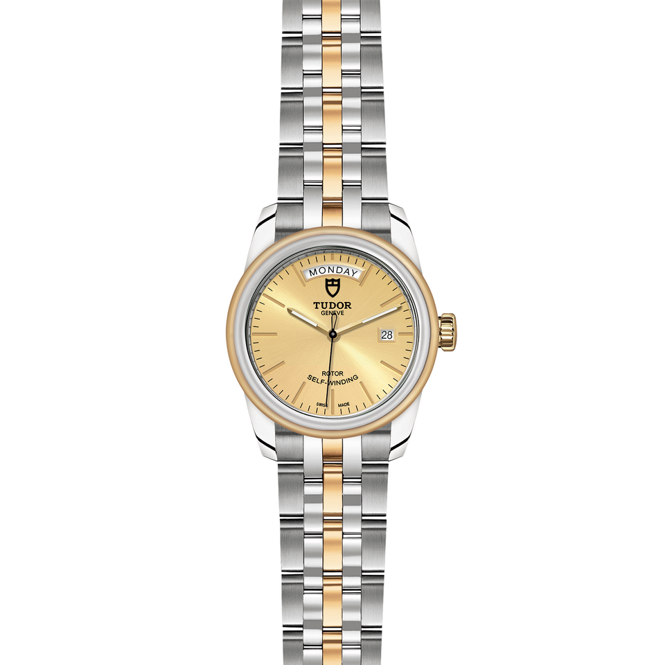 Tudor Glamour Date+Day M56003-0005