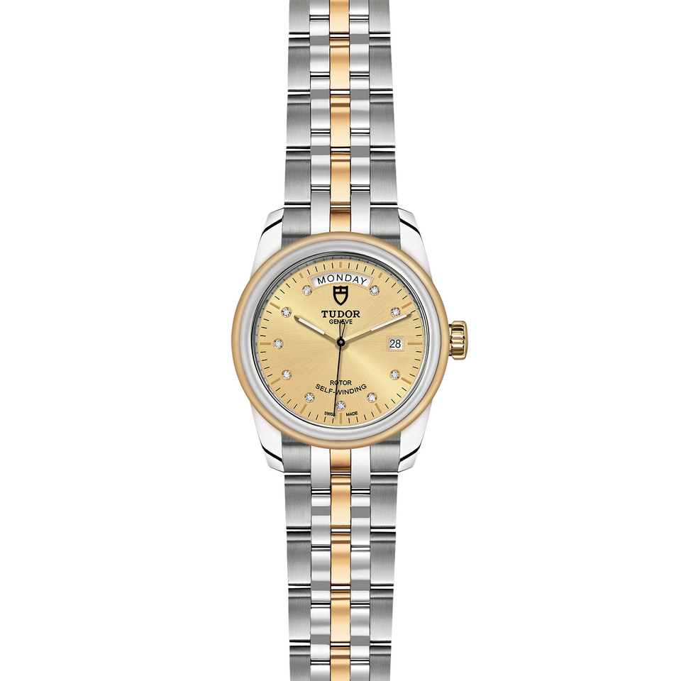 Tudor Glamour Date+Day M56003-0006