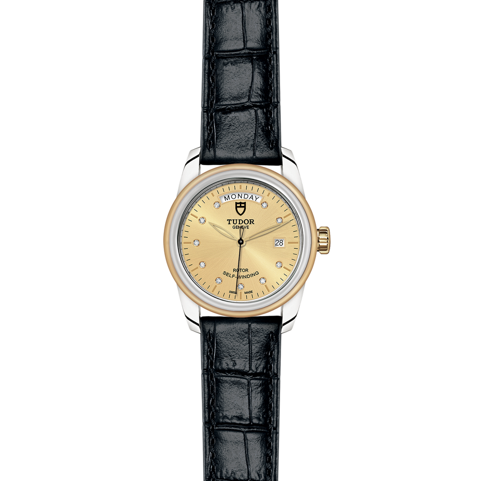 Tudor Glamour Date+Day M56003-0035