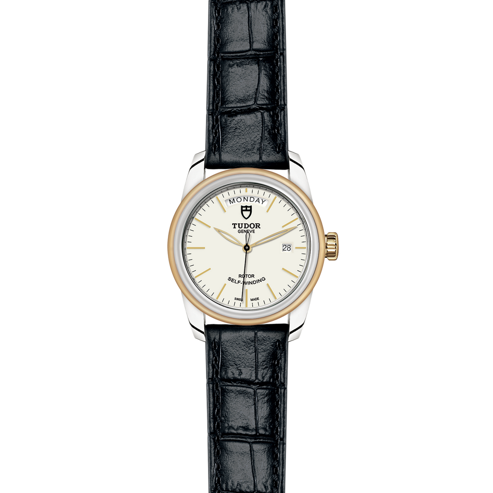 Tudor Glamour Date+Day M56003-0107