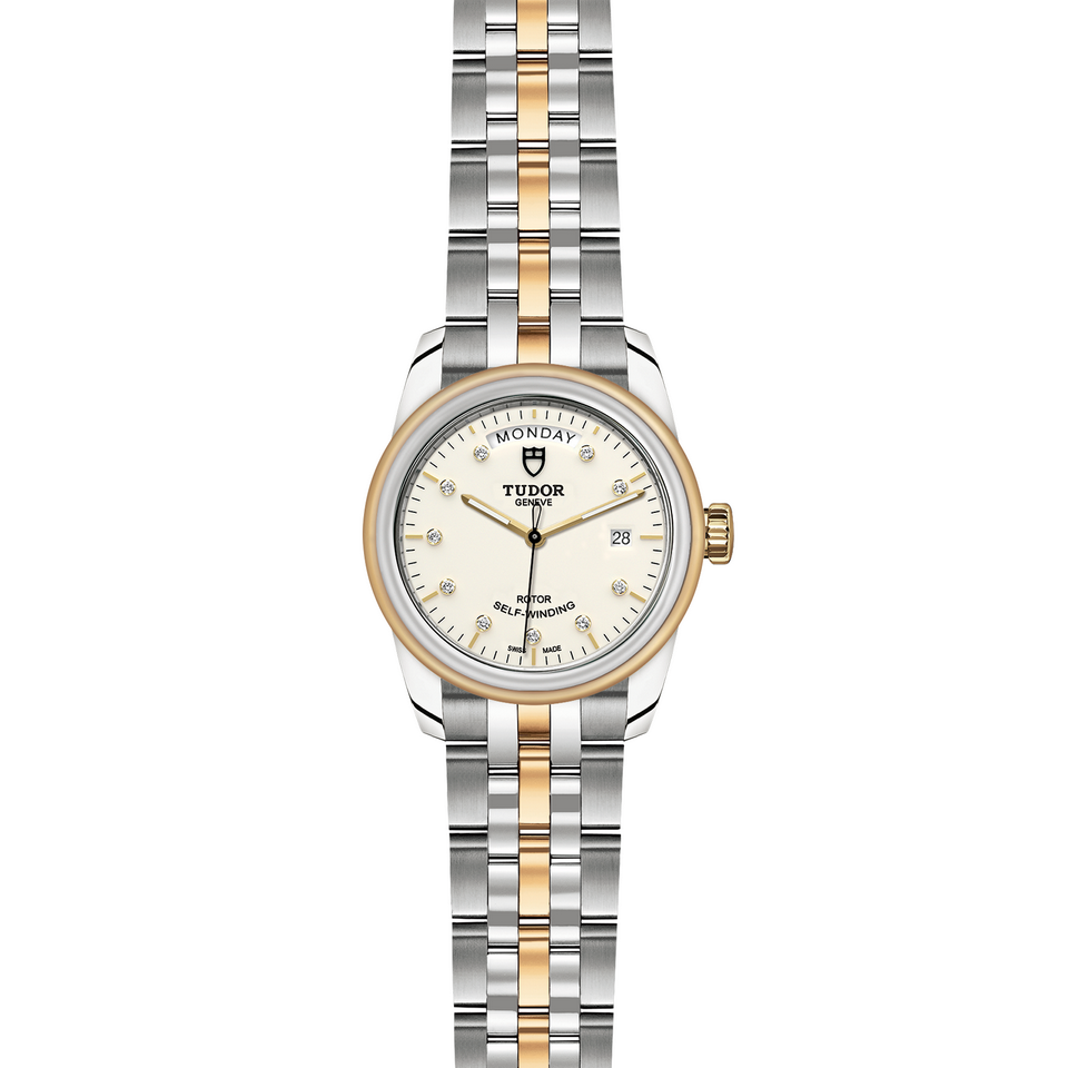 Tudor Glamour Date+Day M56003-0113